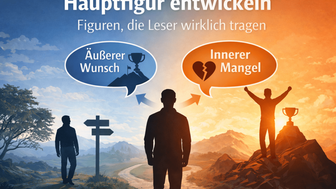 Hauptfiguren entwickeln - Figuren die Leser durch einen Roman tragen.